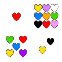 small colorful Heart