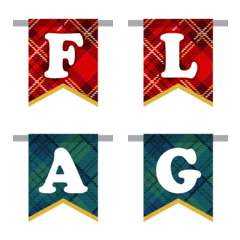 Connected Flag Alphabet