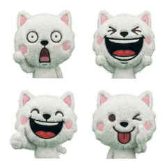 Animated Samoyed 8th