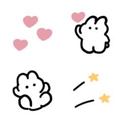 ◎うさちゃんえもじ◎