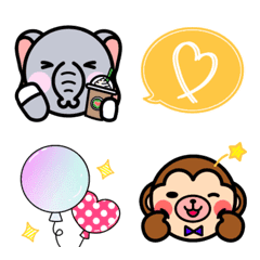 パオ吉＆ふれんず 絵文字