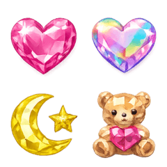 【閃亮愛心♡】表情符號②