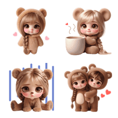 Sweet Bear Girl