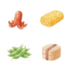 Cute Bento Box Emoji