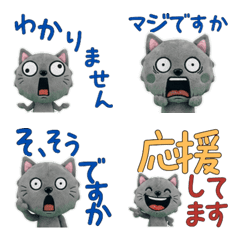 Moving Polite Grey Cat 6th