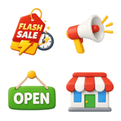 Shopping Pop 3D Bright