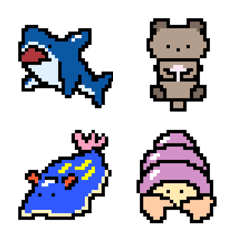 Dotted sea creature emoji