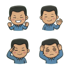 Cool Crew-Cut Guy's Daily Reactions