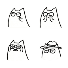 眼鏡猫の50通りの感情