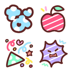 305個！ドット&ボーダー♡ひらカナ英数字