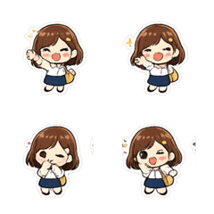 Budget Office Girl Mood Switch