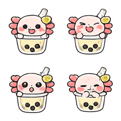 Bibi Bubble Tea Axolotl Mood