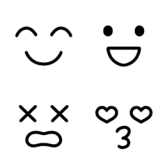Very simple emotion emoji