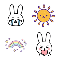 White Rabbit's daily emoji