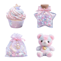 Dreamy Pastel Fantasy Glasses Emoji