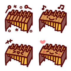 Marimba Emoji 40 Types [Percussion]