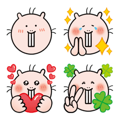 hadakadebanezumi Emoji 01