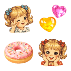 Cute vintage emoji for adults06