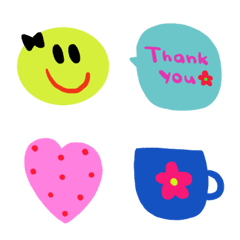 nenerin色んな絵文字セット可愛い363