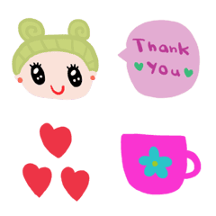 nenerin色んな絵文字セット可愛い365