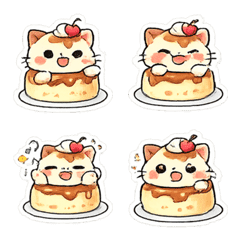 Kucing Puding Karamel Mood