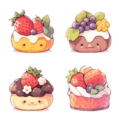 Cute afternoon tea snacks 2