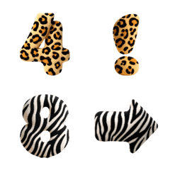 Fluffy wild animal-Number 3D