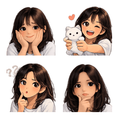 คอลเลกชันสติกเกอร์อารมณ์อบอุ่น