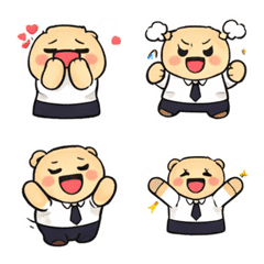 Beruang Kantor Mood Harian