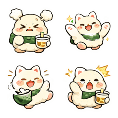 Nori Kucing Onigiri Mood