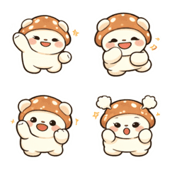 Miso Beruang Topi Jamur Mood