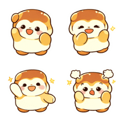 Puru Penguin Puding Mood Manis