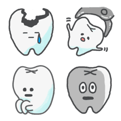 Expressive Dental Emojis!