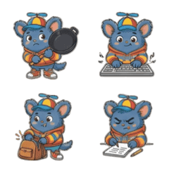 Sully Blue - Expressions - Workplace