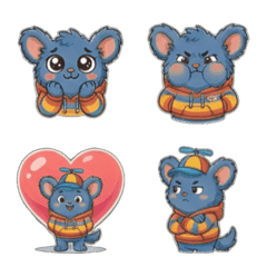 Sully Blue - Expressions - Couple