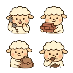 A Little Sheep: Office Life