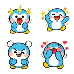 Blue Buddy Big Mood Reactions