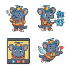 Sully Blue - Sticker - Greet