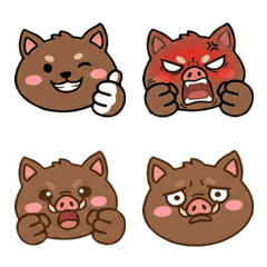 หมูป่า หน้ากลม 19th