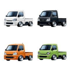 Slammed Kei Truck 3D