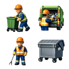 พนักงานเก็บขยะ