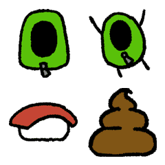 無表情で意思疎通するマン＜emoji編＞