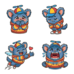 Sully Blue - Expressions - Greet