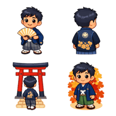 Shichi-Go-San (5 years old boy)