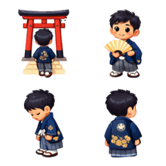 Shichi-Go-San 3D (5 years old boy)