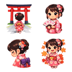 Shichi-Go-San 3D (5 years old girl)