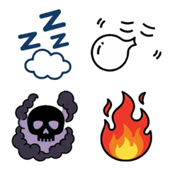 Expressive Comic Symbols & Bubbles