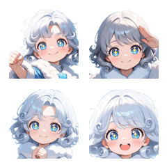 Winter Girl Emoji  Full of Energy