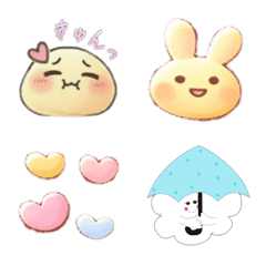 Simple and cute handwritten emojis