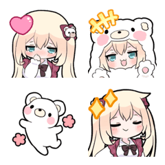 しろくまとツンデレ女子